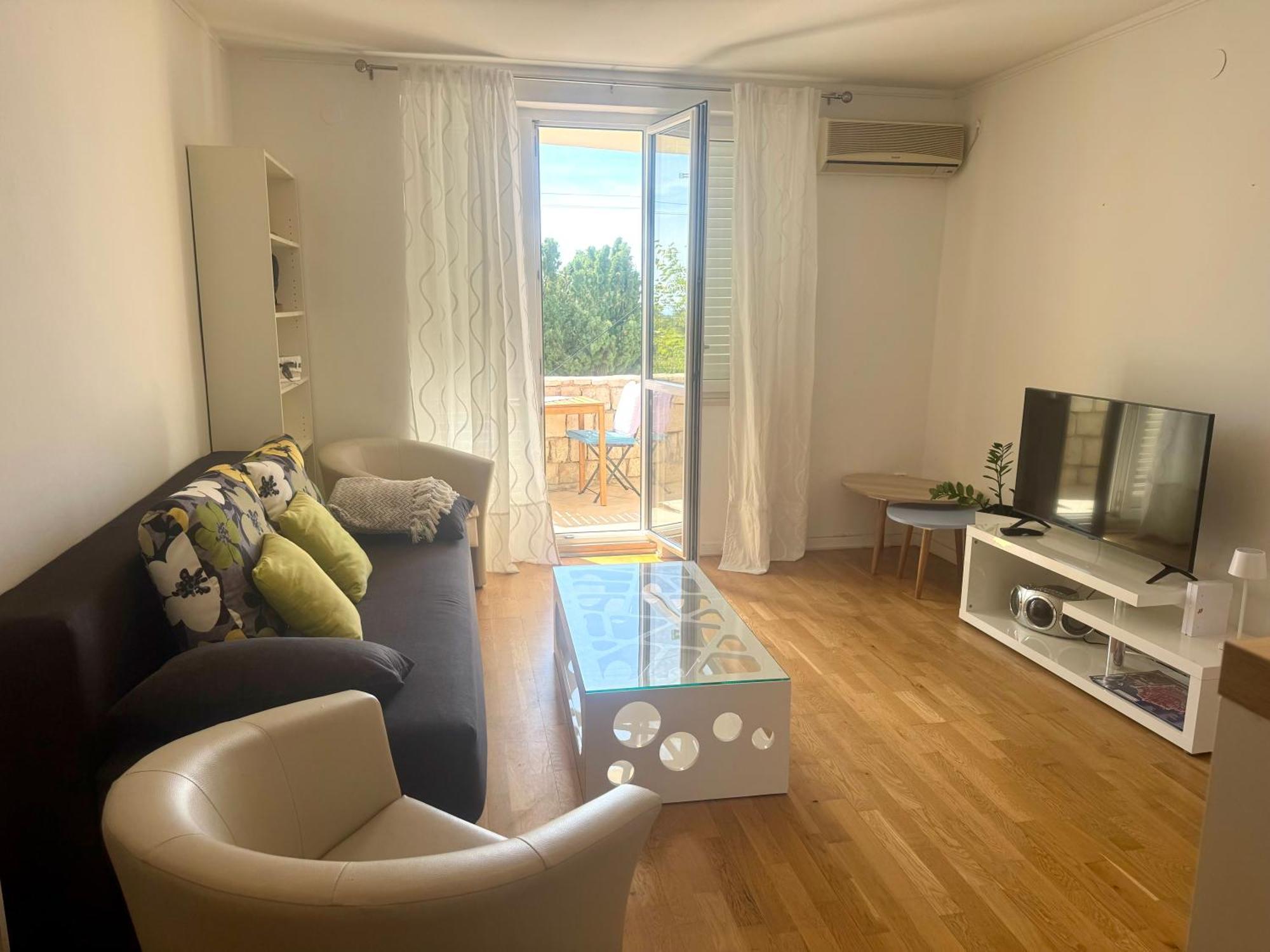 Perfect Sea View Terrace Zlatni Potok Apartamento